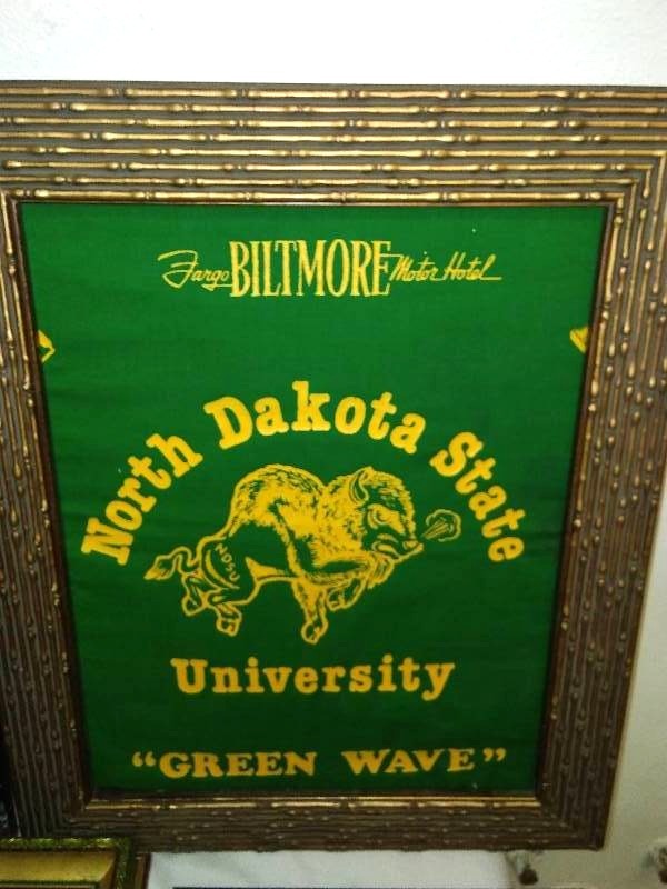 lot 141 image: Vintage Fargo Framed Memorabilia,