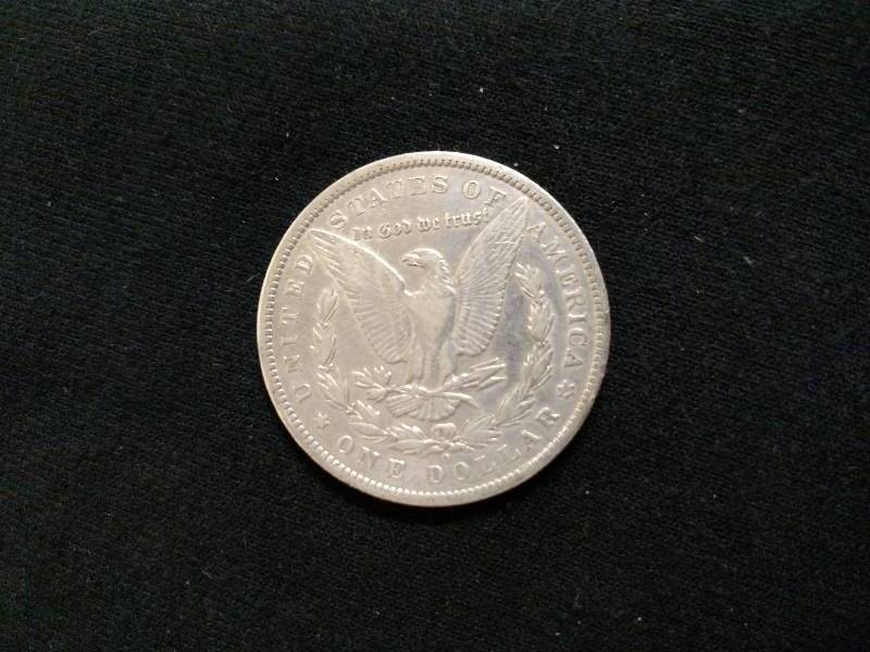 1886 O Morgan Silver Dollar...