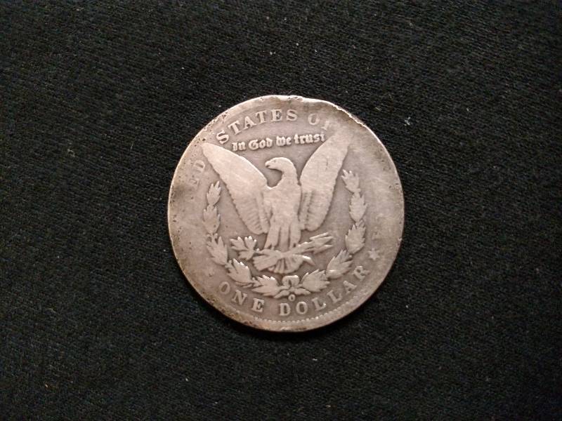 1890 O Morgan Silver Dollar...