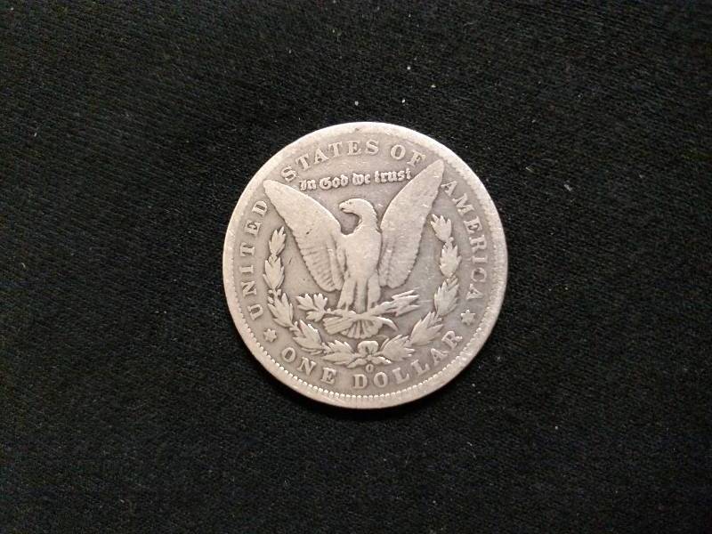1896 O Morgan Silver Dollar...