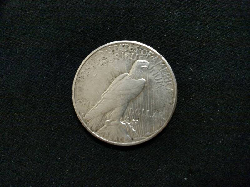 1923 S Silver Peace Dollar...