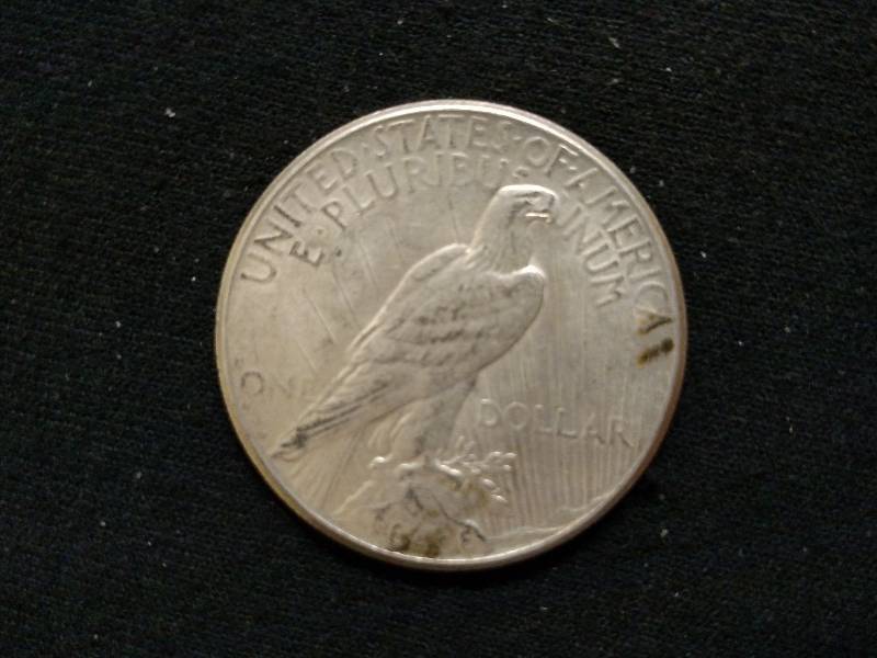1923 S Silver Peace Dollar...