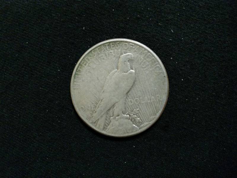 1923 S Silver Peace Dollar...