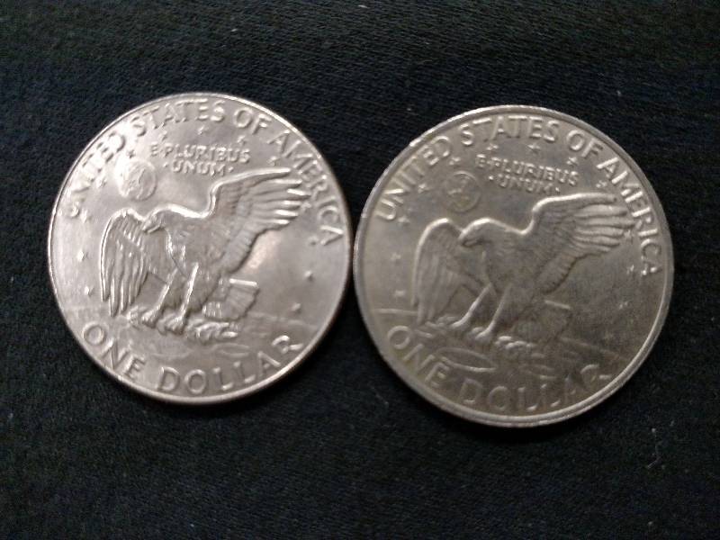 (2) Ike Dollars