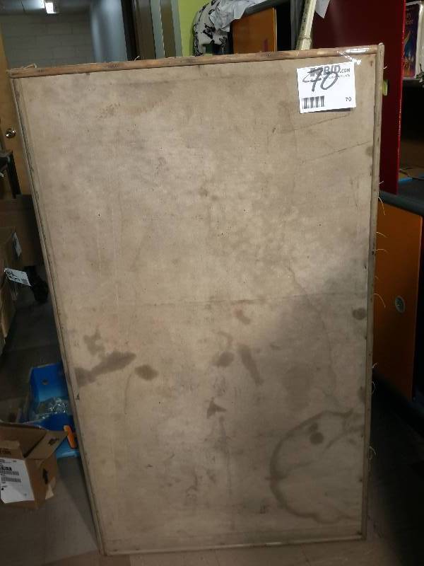 Very oldVintage Bi Fold Dividers.  Canvas