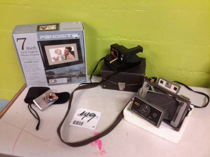 Digital photo Frame Polaroid 420 Land Camera Polaroid Land Camera, One Step Polaroid Digital Camera