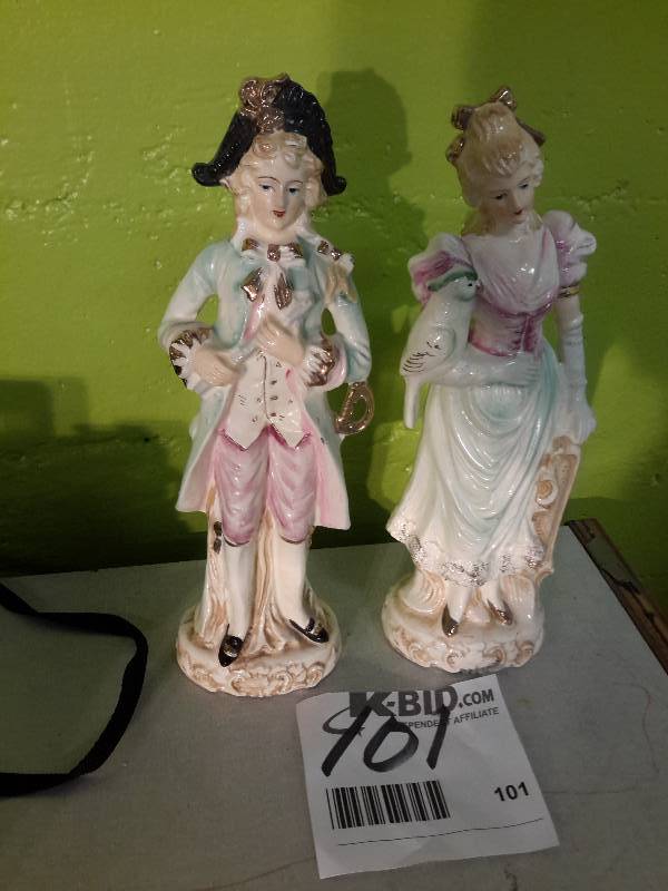 2, WALES Statues.. Approx 12in h