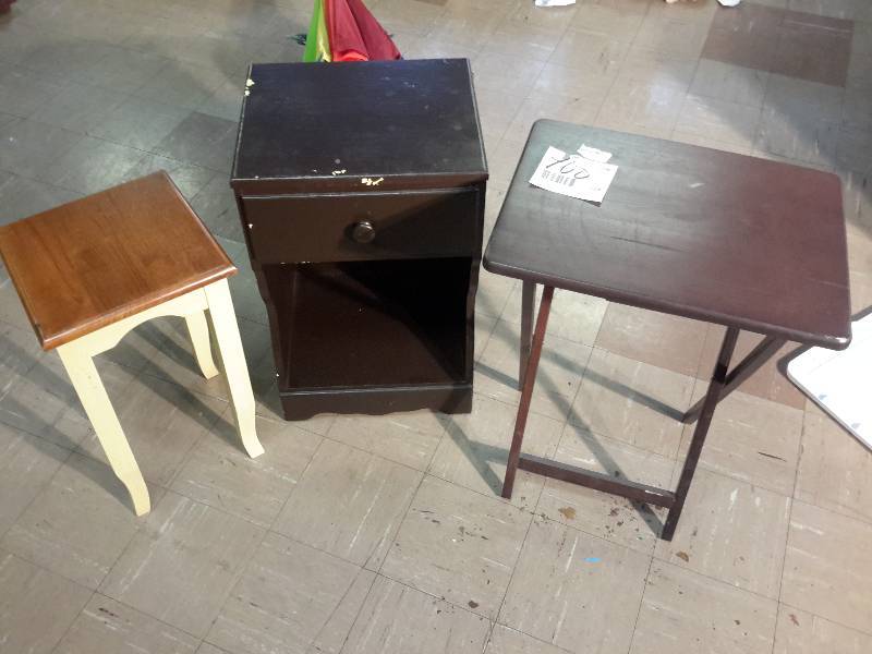 3 tables as pictured