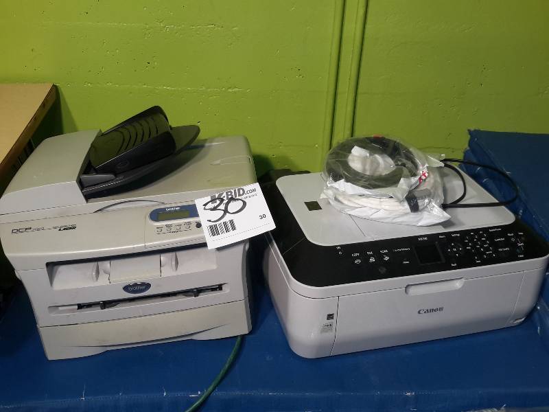 Brother DCP 7020 Laser Copier, Printer Scanner  Canon MX330 Copier, Fax, Scanner Untested