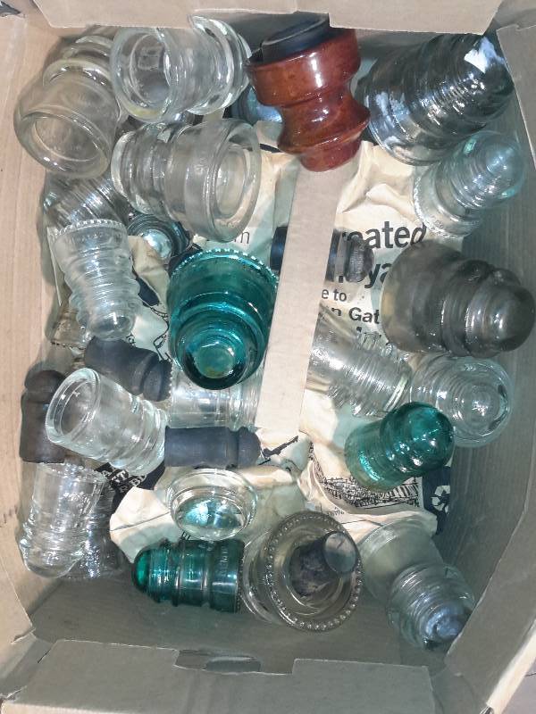 Lot of Telephone Insulators