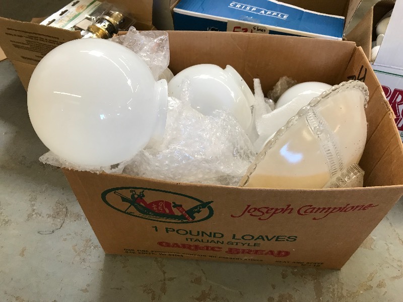 LOT OF HOUSEHOLD PLUMBING, LIGHTING, AND OTHER