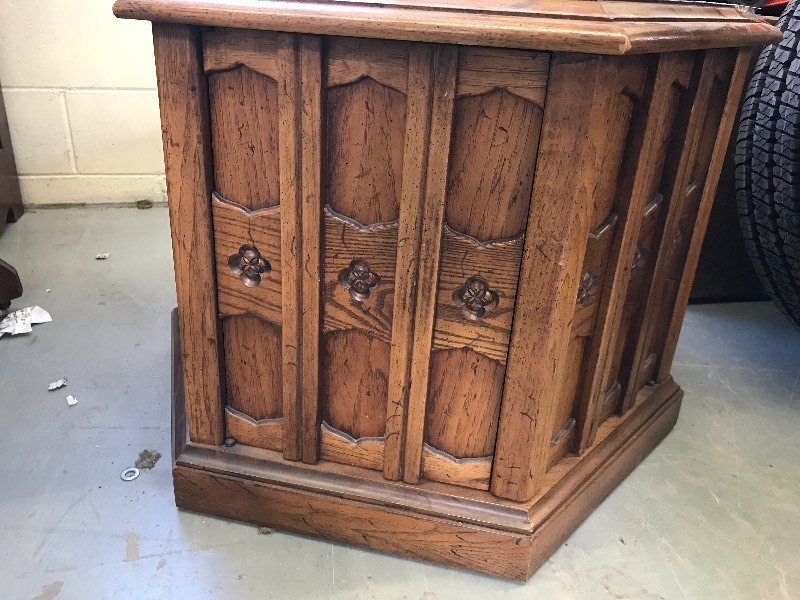 HEXAGONAL END TABLE