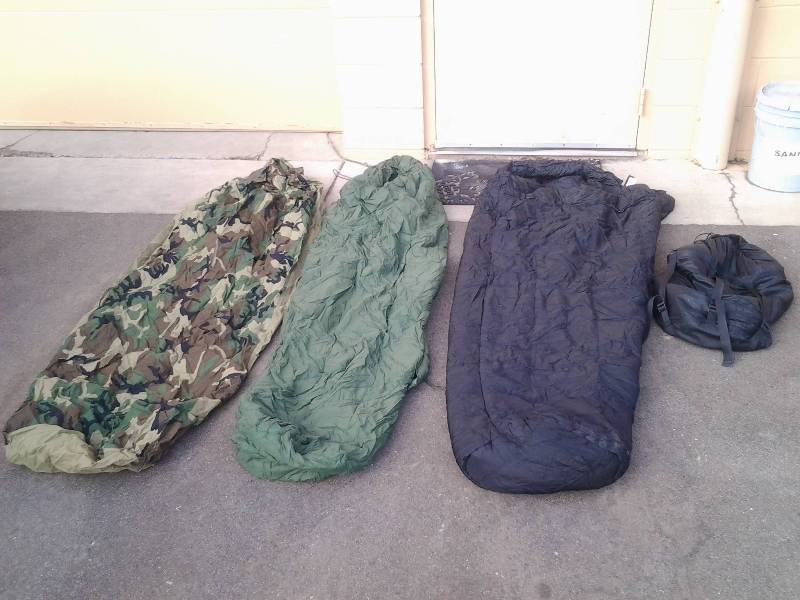 3-Assorted Sleeping Bags