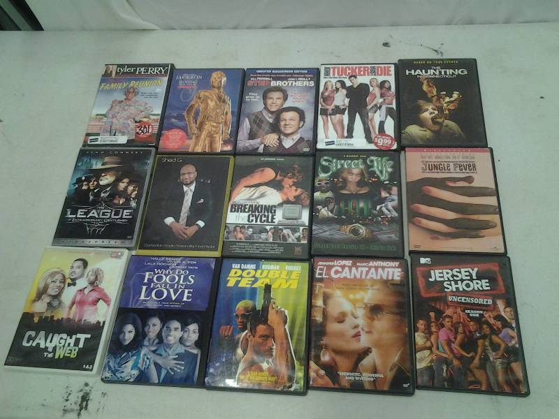15 Assorted DVDs
