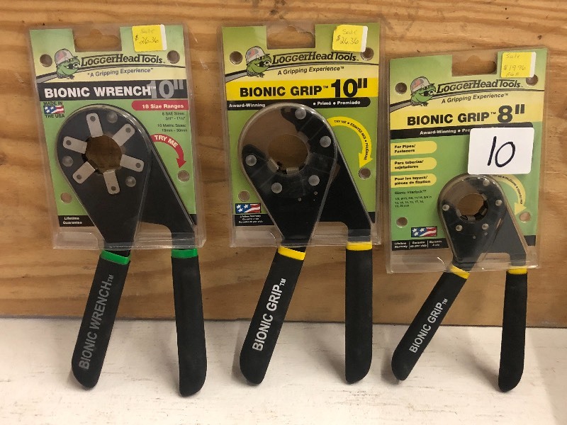(3) New Bionic Grip Variable-Sized ...
