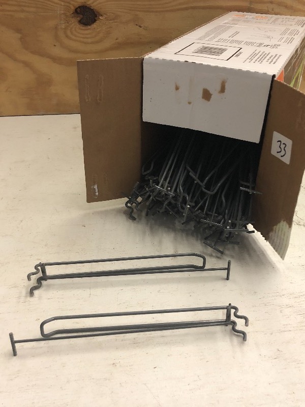 Box Full Of Peg-Board Hooks ...