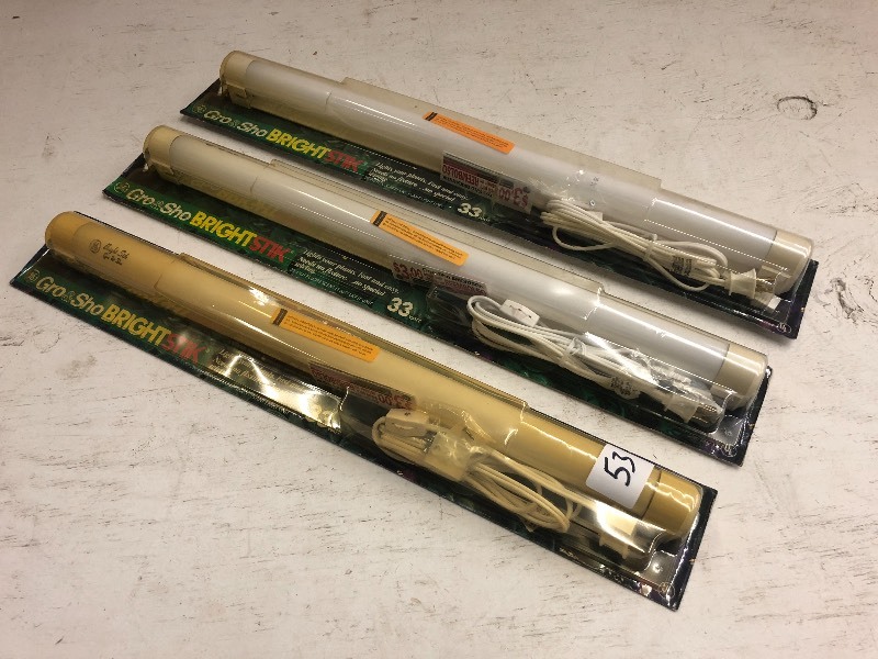 (3) New Gro & Sho 25 Flourescent P...