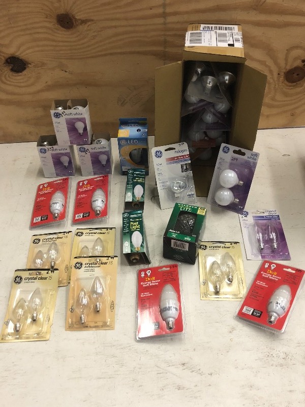 (2) Boxes Of Assorted New Light Bul...
