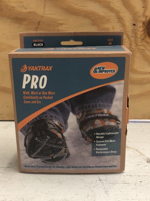 New Pair Of Yaktrax Pro Ice Cleats,...