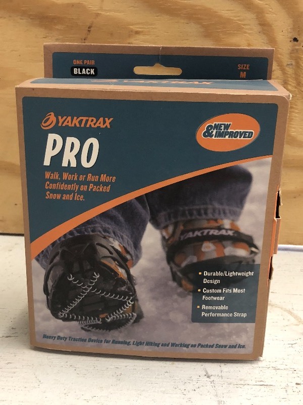 New Pair Of Yaktrax Pro Ice Cleats,...