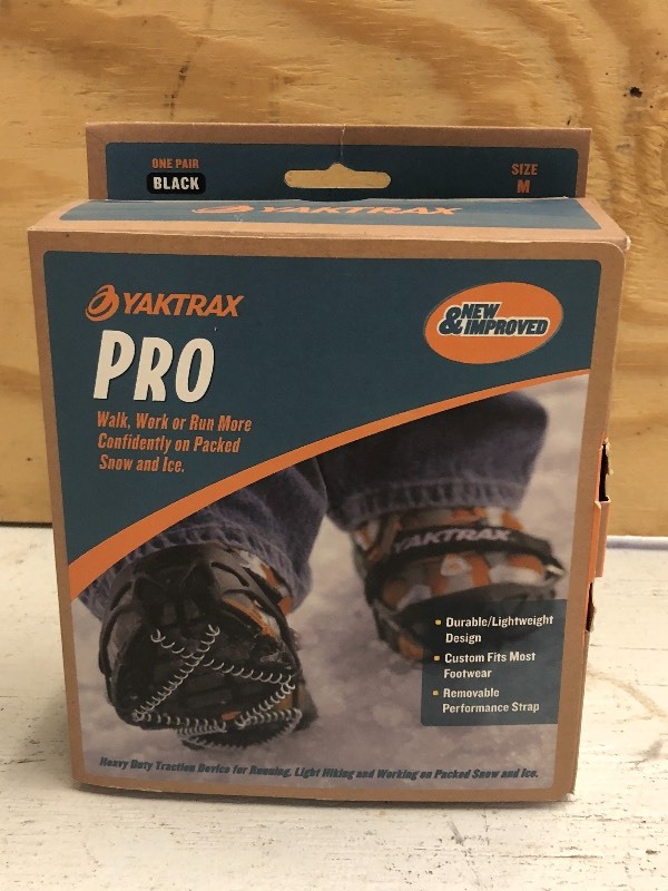 New Pair Of Yaktrax Pro Ice Cleats,...