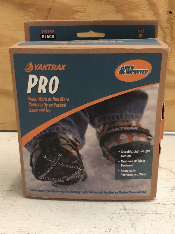 New Pair Of Yaktrax Pro Ice Cleats,...