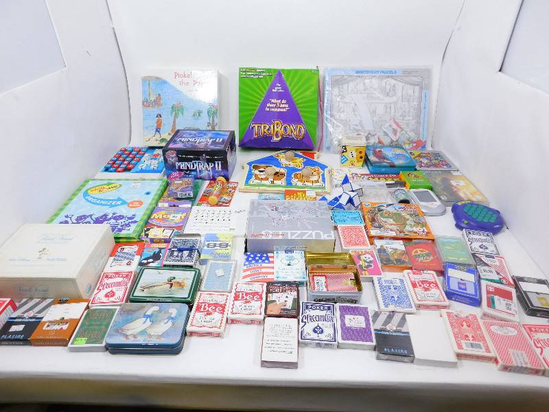 Lot Of Games, Playing Cards