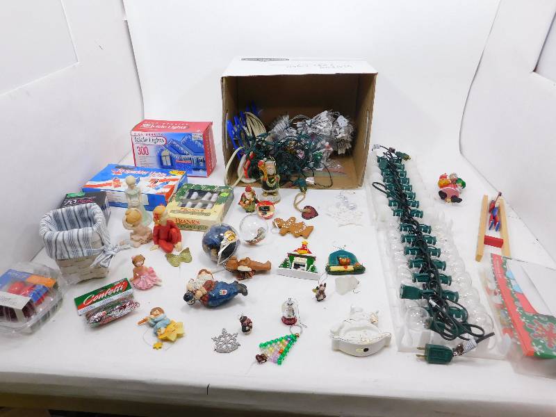 Christmas Lights and Ornaments