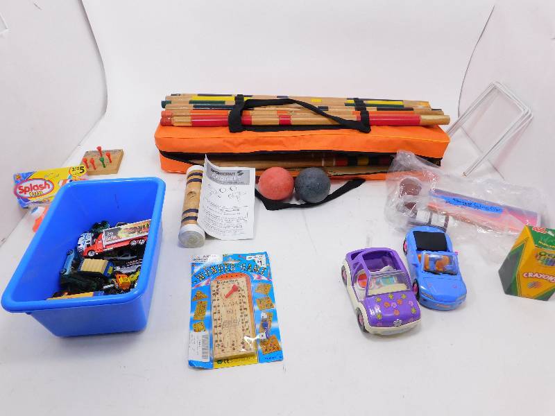 Croquet Set and Misc Toys