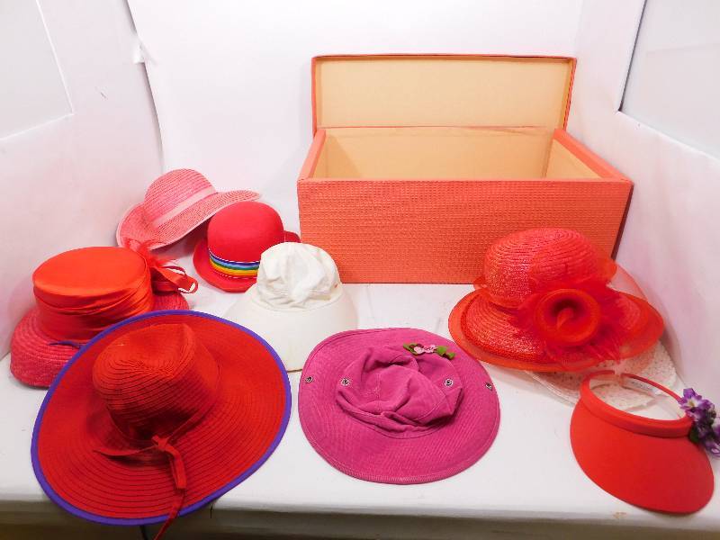 Box of Womans Hats