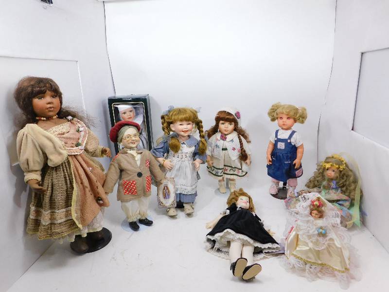 Lot of Dolls