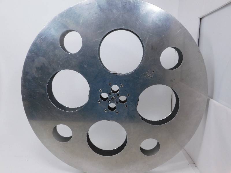 lot 29 image: Vintage Goldberg Brothers Denver 35mm 24-12 Movie Reel Aluminum