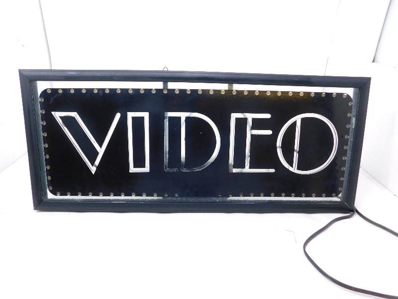 lot 38 image: Video Sign