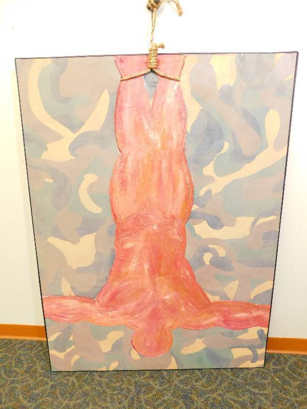 lot 43 image: Large Original Oil Painting