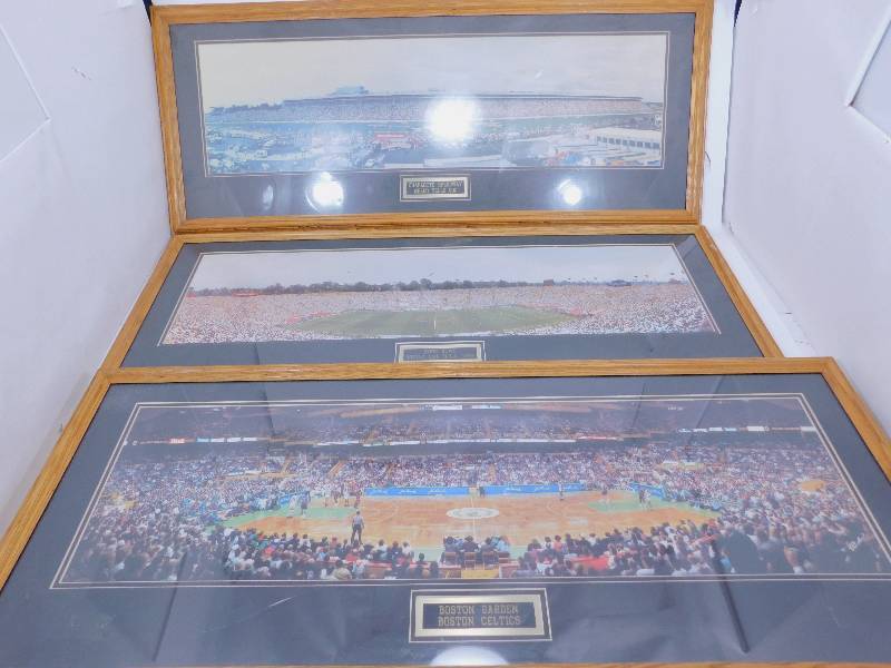 lot 109 image: 1 NASCAR 1 Soccer and 3 Basketball 17 12 X 43 Famed Pictures