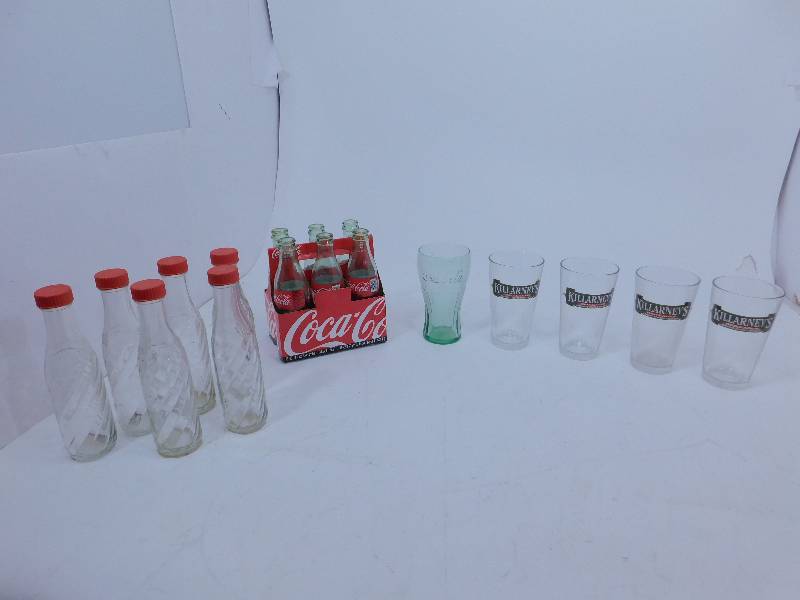 lot 124 image: Bottles and Glasses