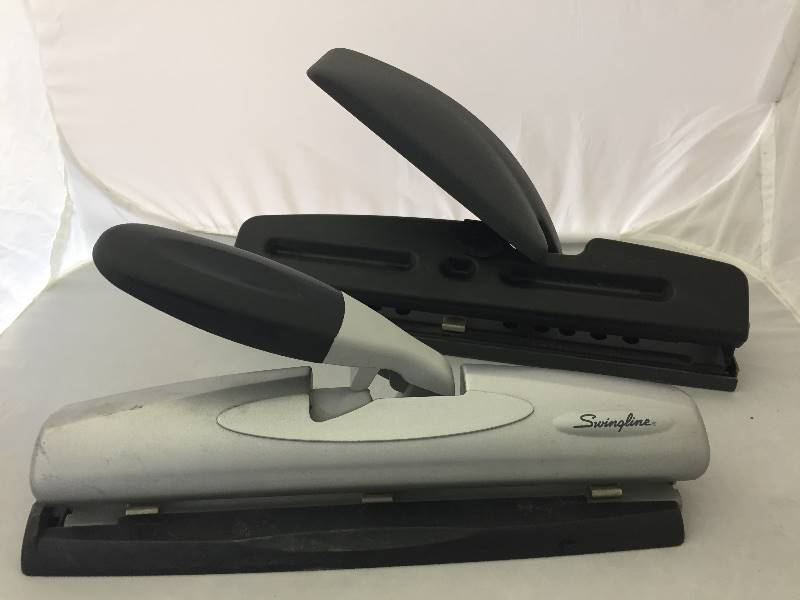 lot 26 image: Two Heavy Duty 3 Hole Punches