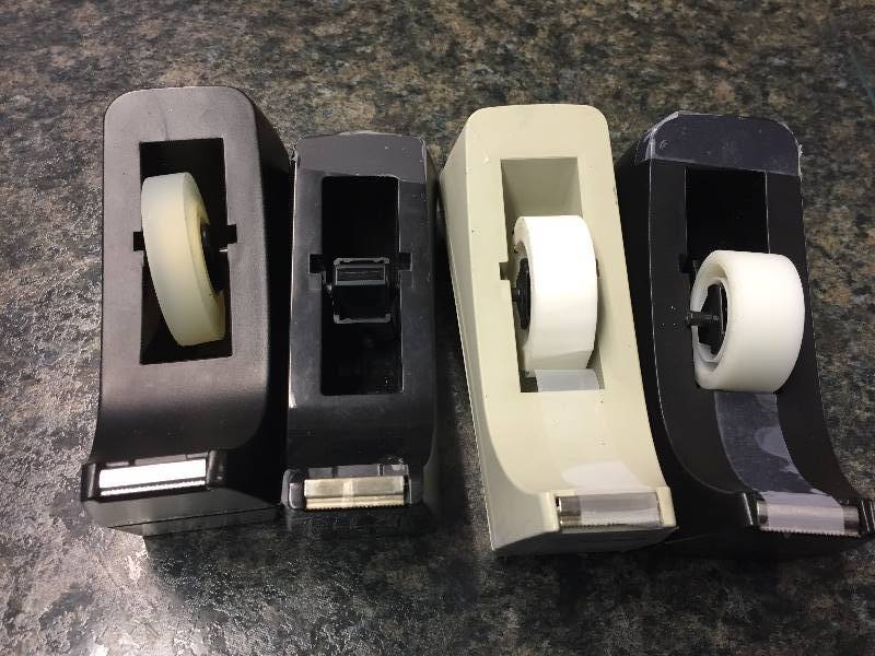 lot 42 image: 4 Scotch Tape Dispensers