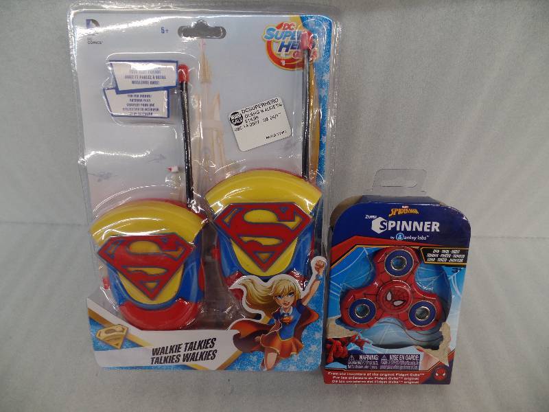 Walkie Talkies & spinner