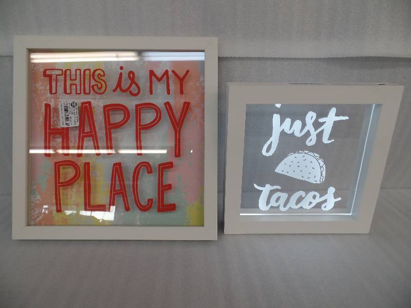 Framed Glass Art
