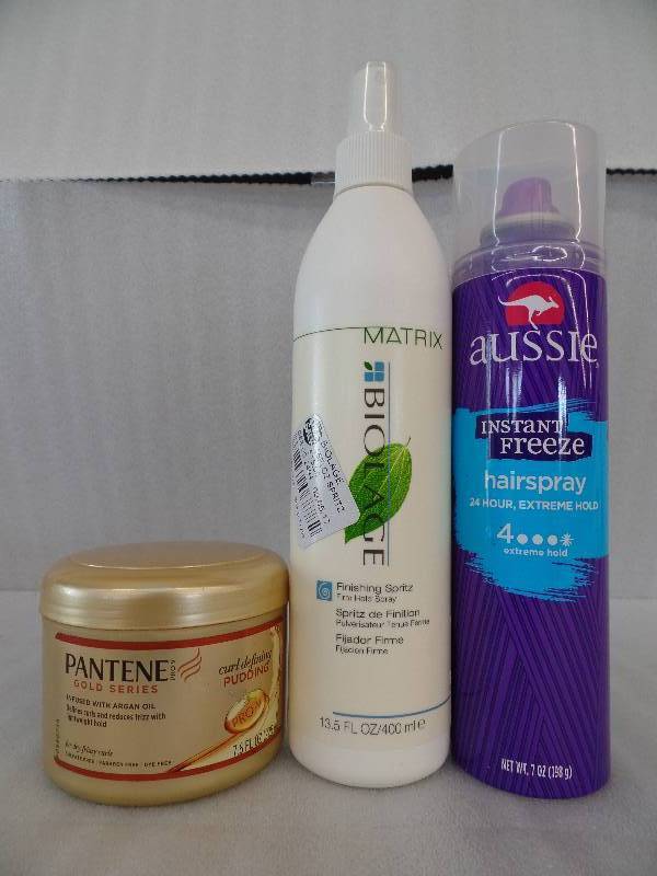 Hairspray & curl definer