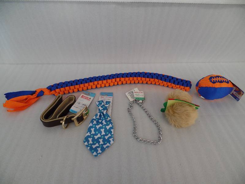 Dog toys & collars