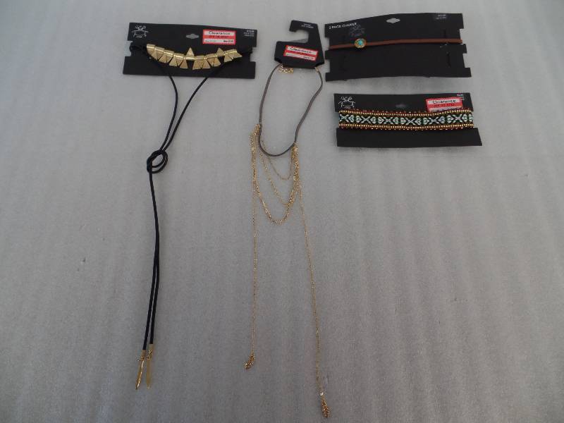 Choker necklaces