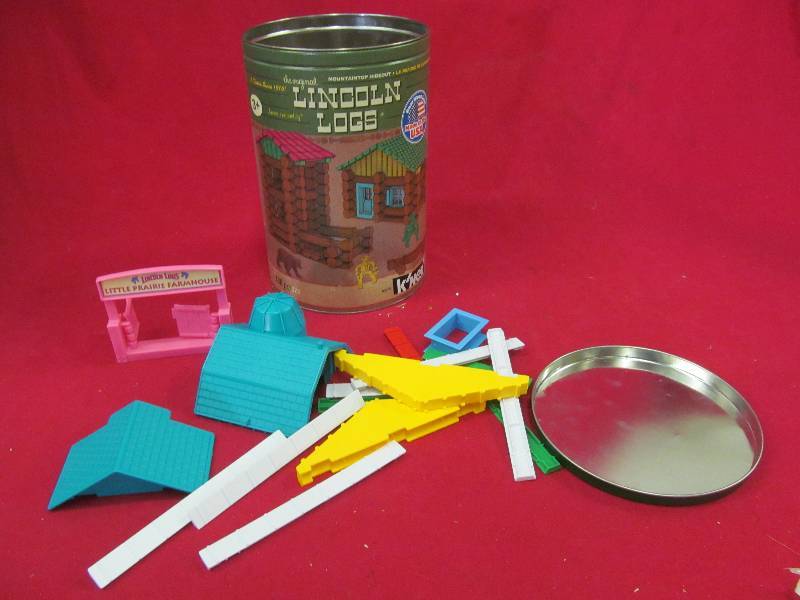 lot 47 image: Knex Lincoln logs