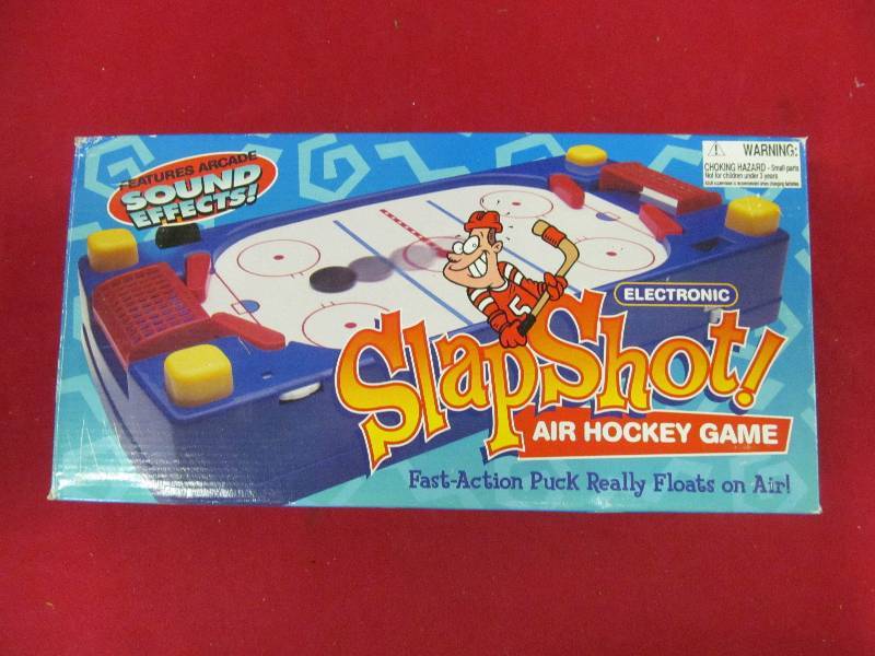 lot 63 image: Slap shot air hockey game