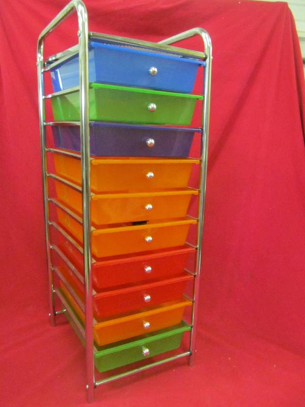 lot 72 image: storage cart