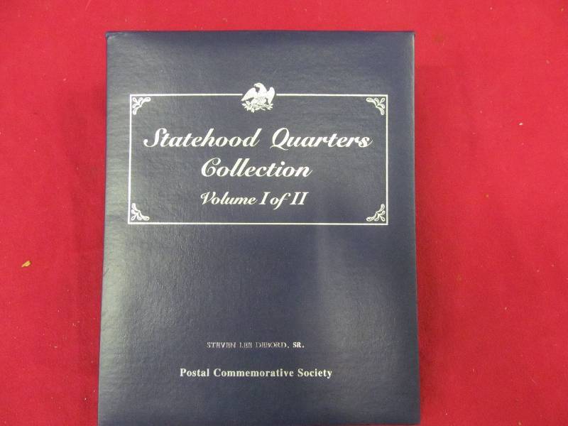 lot 104 image: Statehood Quarter collection album