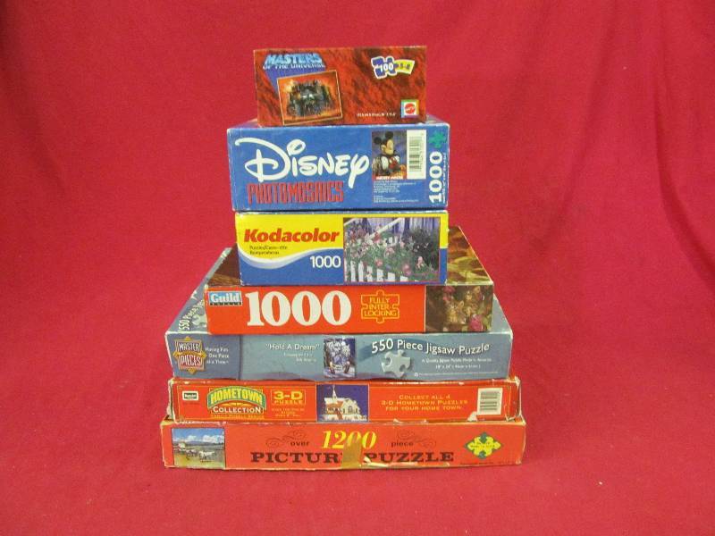 lot 107 image: puzzles