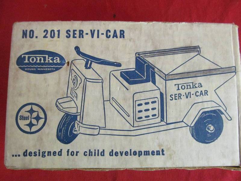 lot 155 image: Tonka Ser-vi-car