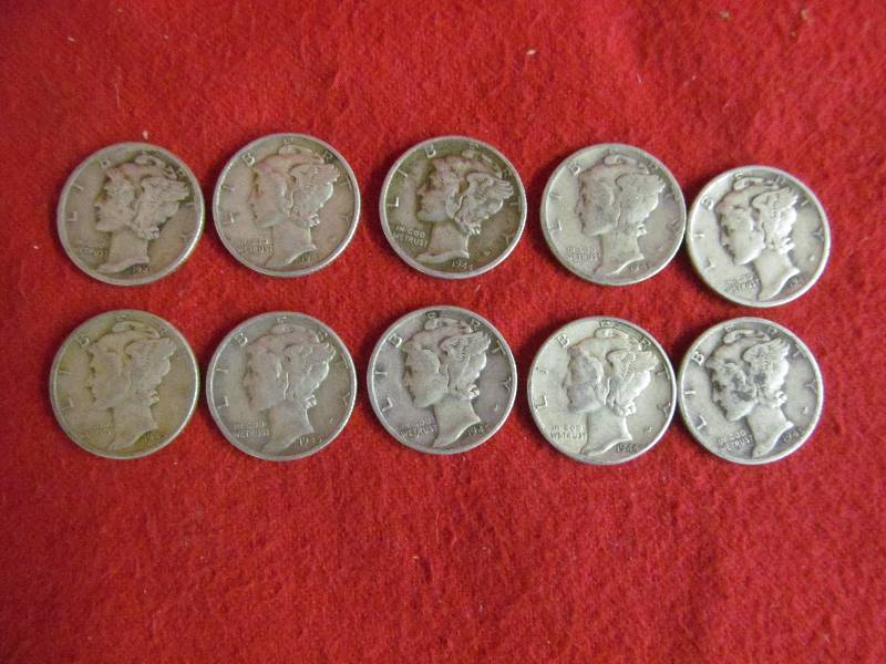 lot 182 image: coin collection